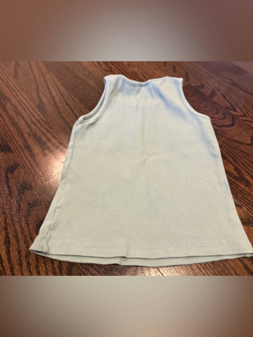 Matilda Jane Light Blue Ribbed Tank Top - Picture 4 of 4
